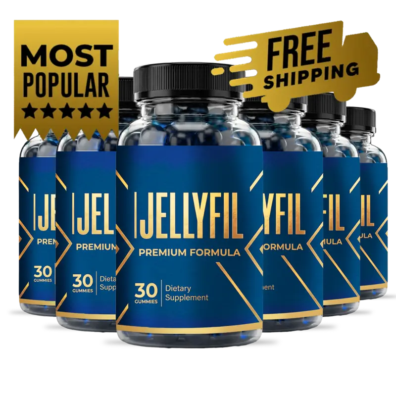 JellyFil 6 Bottle Bundle for long term wellness support