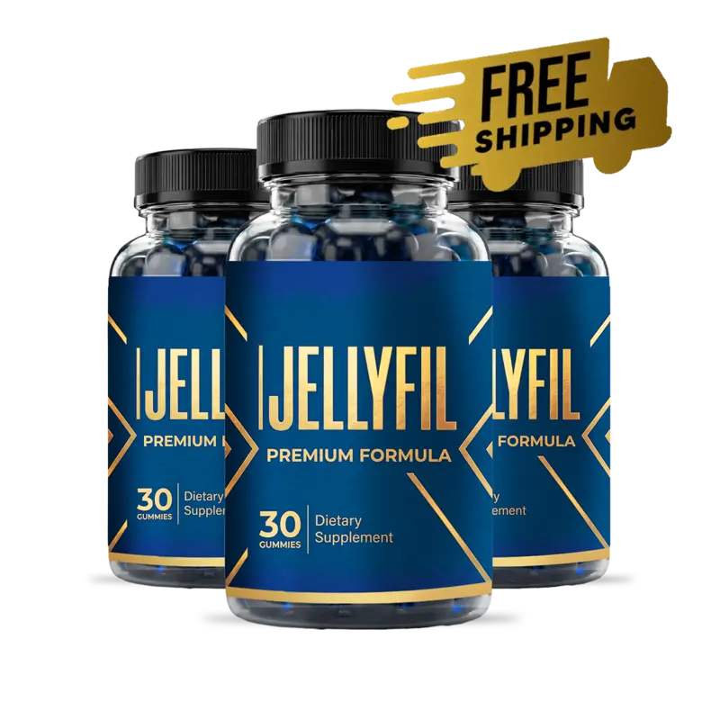 JellyFil 3 Bottle Package for men's vitality support