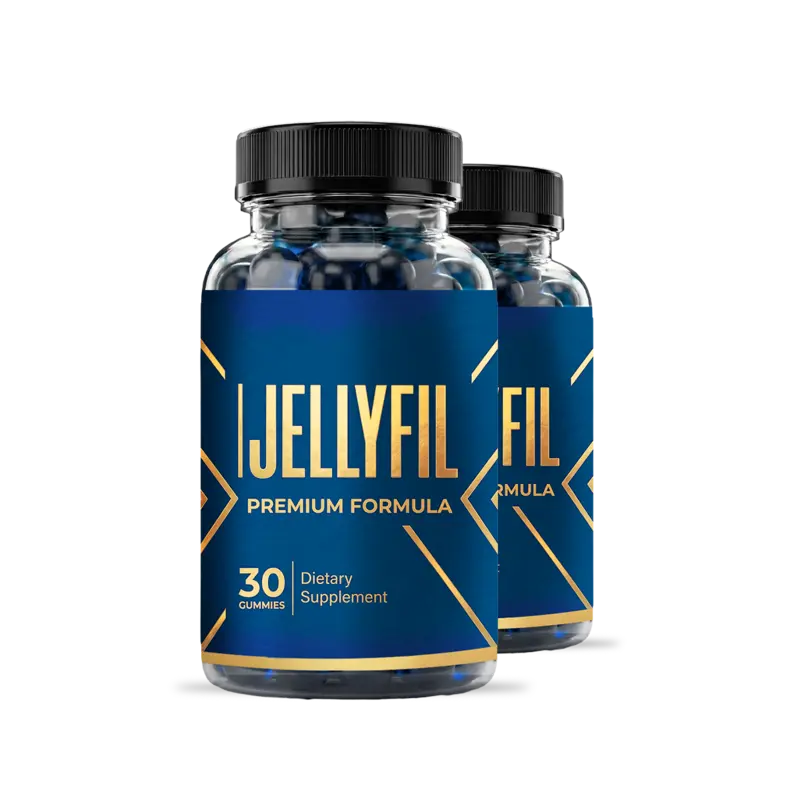 JellyFil 2 Bottle Package for daily men's wellness support